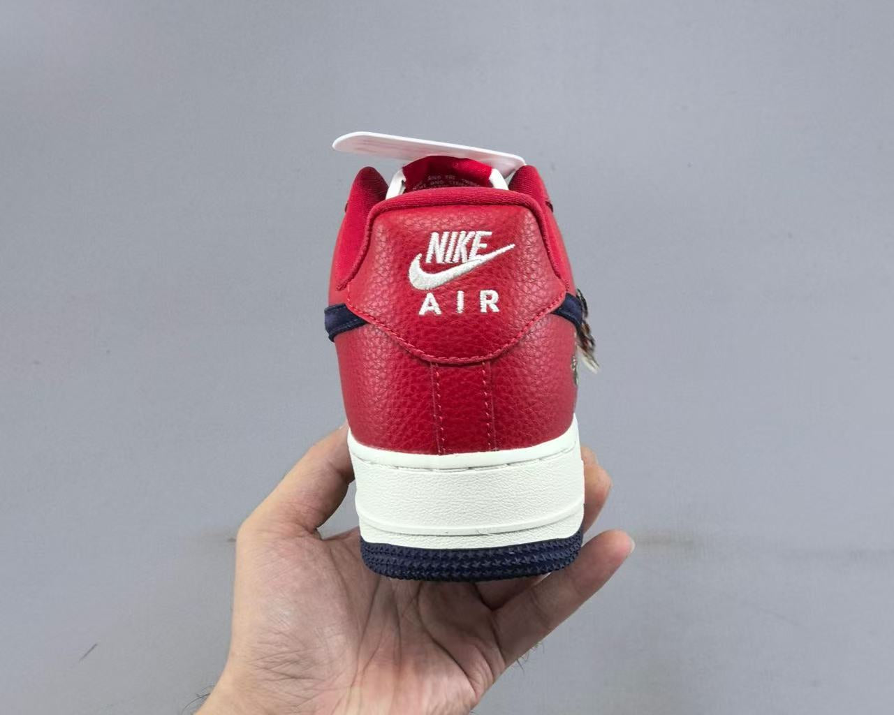 Nike Air Force 1 '07 “White/Red” – Classic Court Contrast