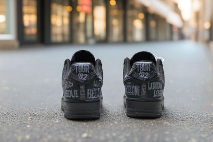 Nike Air Force 1 Low “Black Grey” – Timeless Streetwear Staple