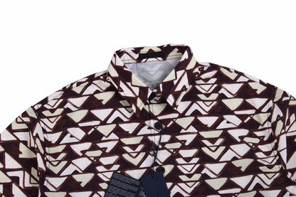 Balenciaga Patterned Short Sleeve Shirt