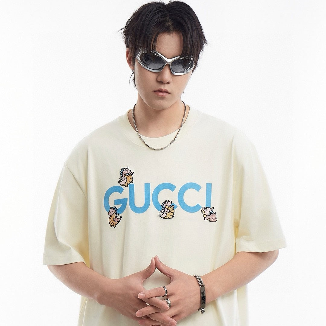 Gucci Cherub Graphic T-Shirt