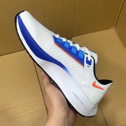 Nike Zoom Pegasus in White/Blue: Skyscape Velocity