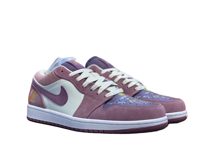 Air Jordan 1 Low "White/Purple"