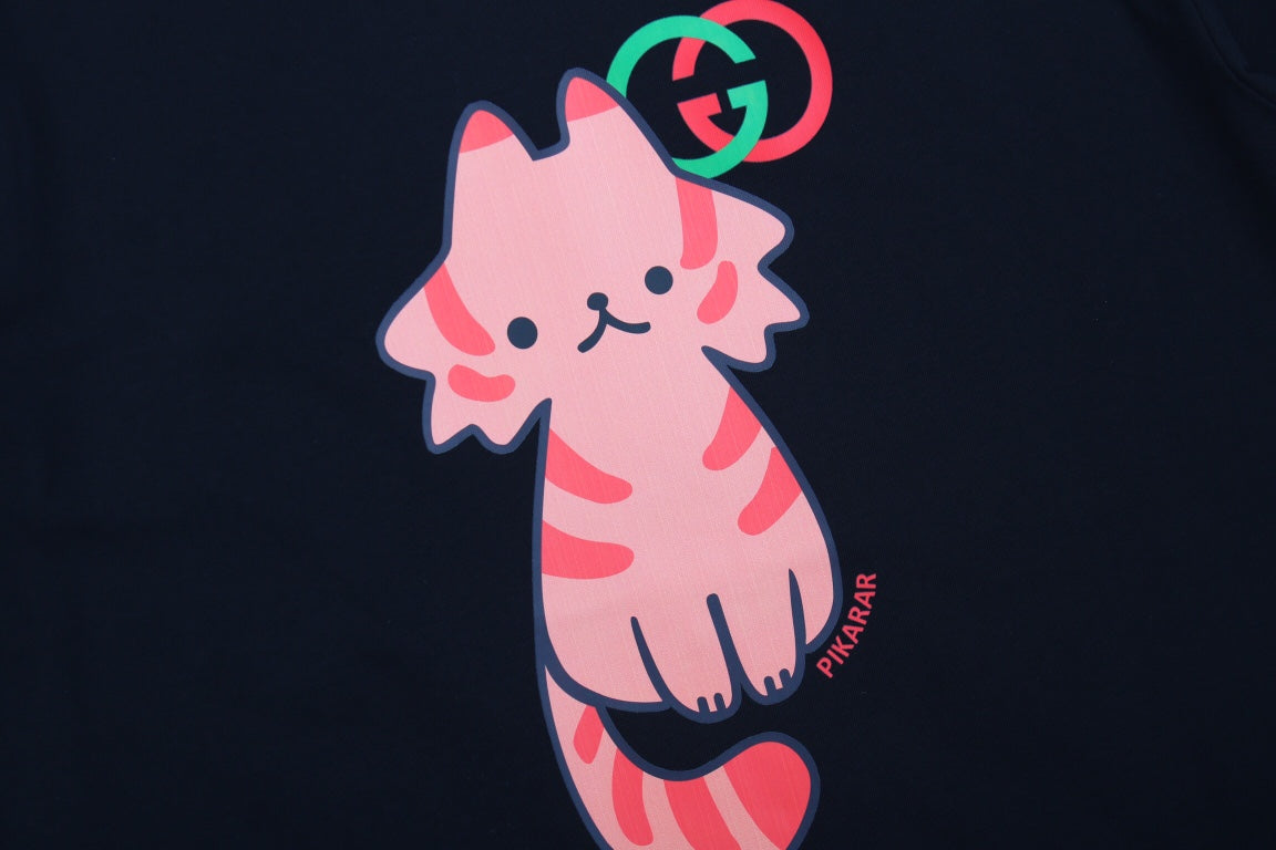 G*u*i cat graphic t-shirt