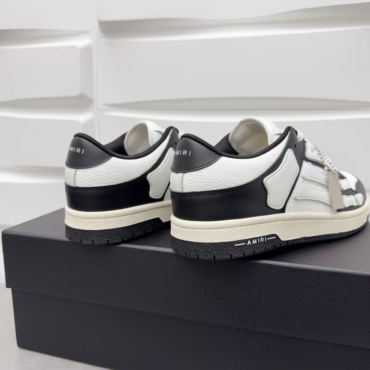 Emil Low-Top "Bone" Deconstructed Sneaker