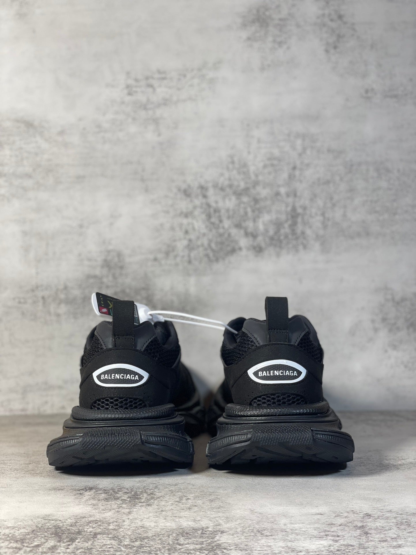Balenciaga Sneaker in Black: Monolithic Edge