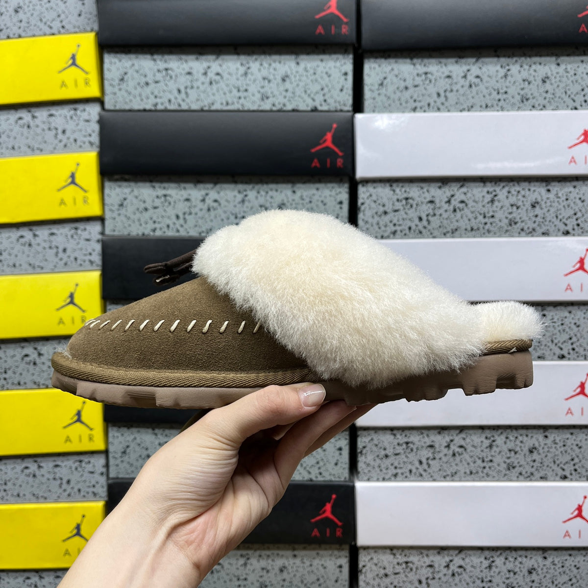 UGG Classic Snow Boot in Light Bronze