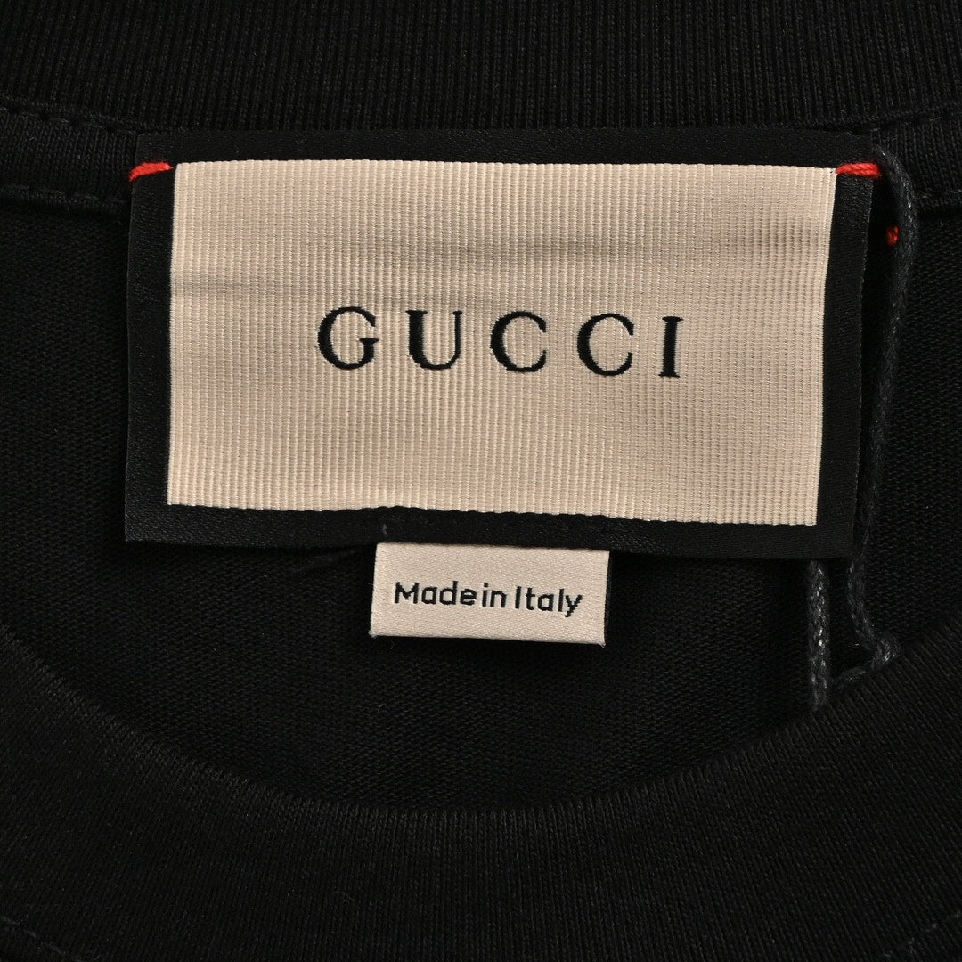 Gucci Dragon Graphic T-shirt Black