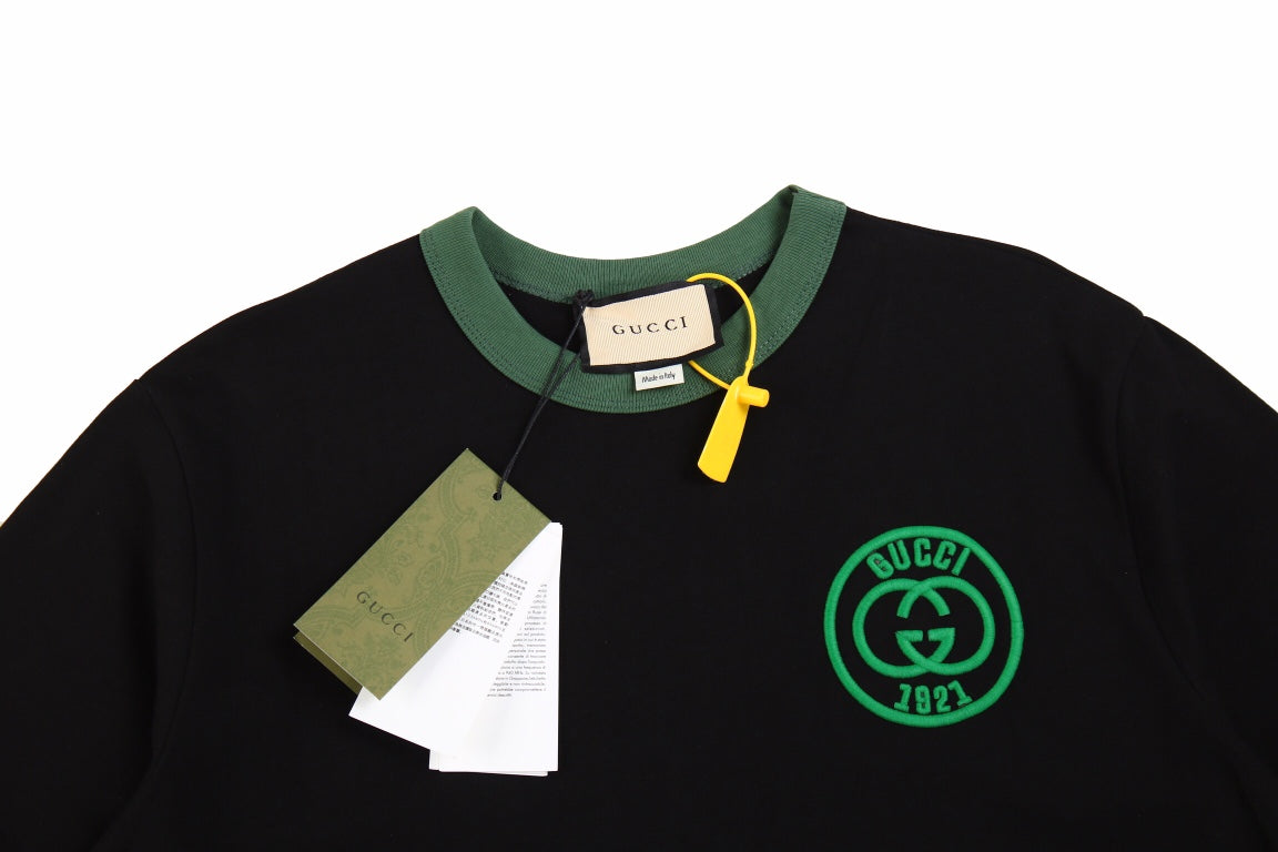 G*u*i polo shirt with embroidered logo