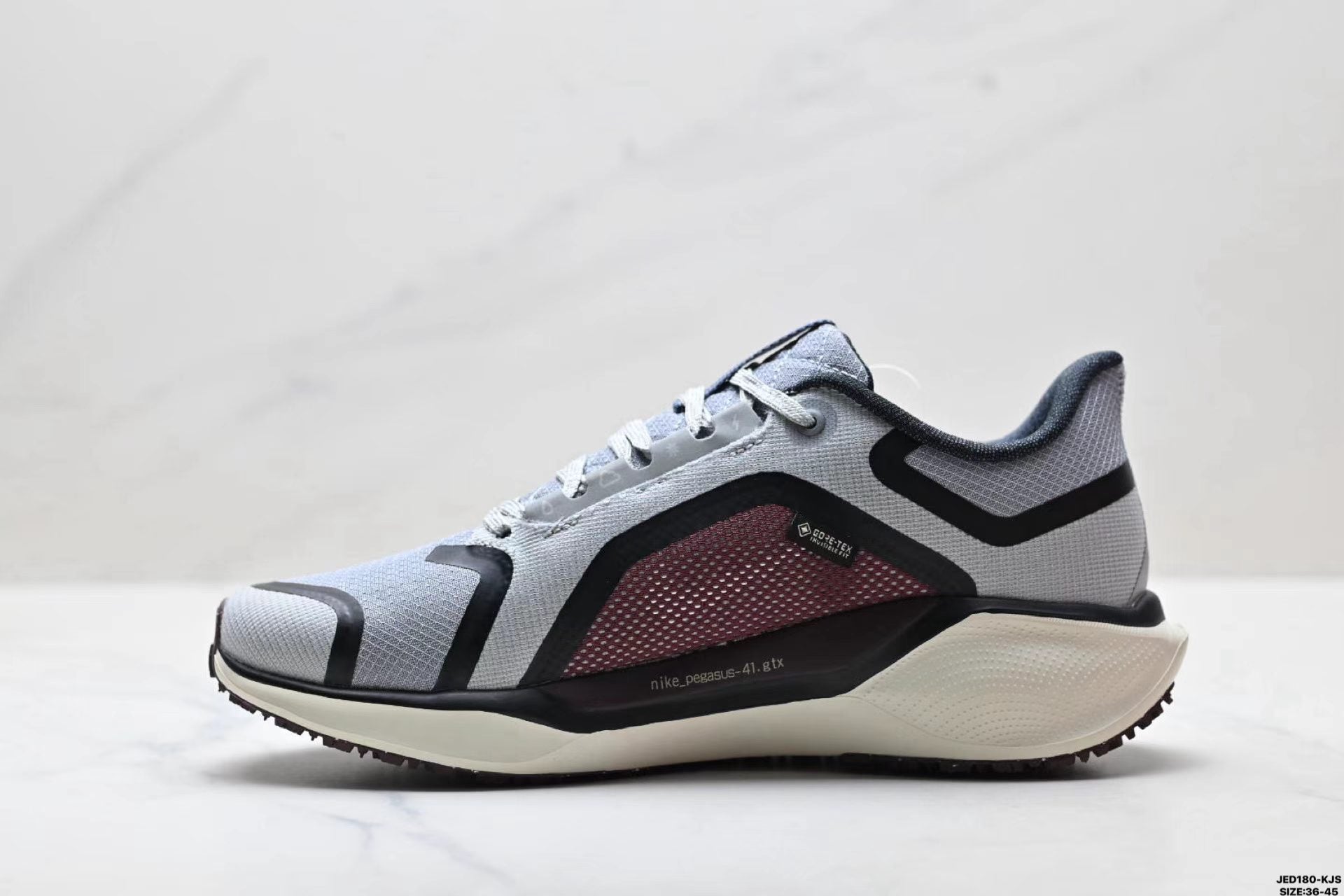 Nike Air Zoom Pegasus 41 "Grey/Red" – Performance Meets Pop