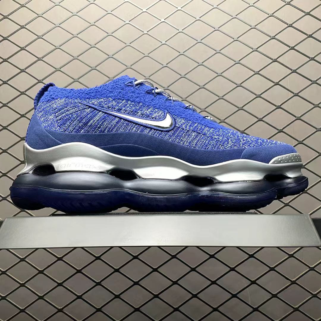 Nike Air Max Scorpion "Blue/Silver" – Futuristic Cushioning, Icy Aesthetic