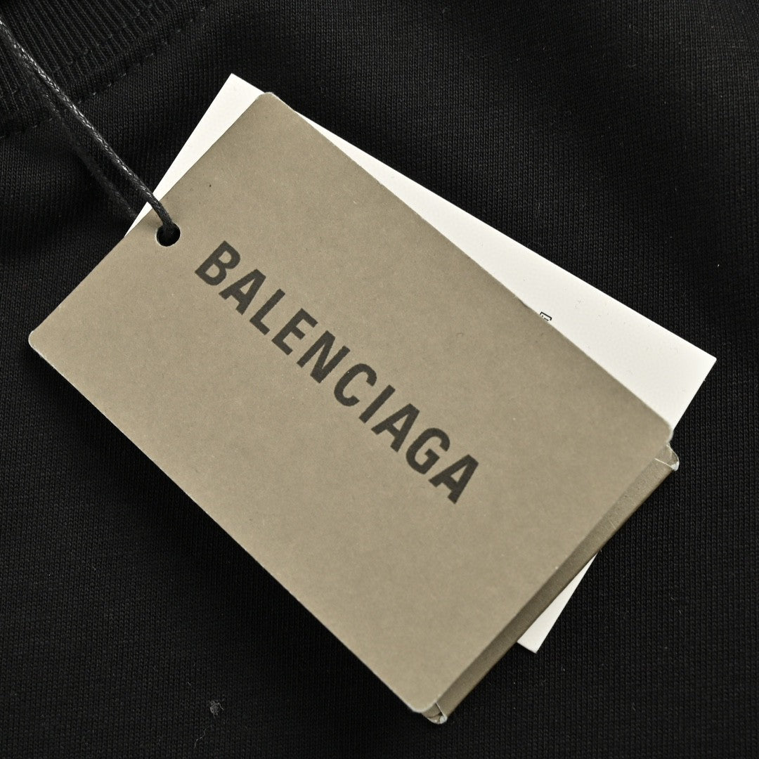 Ba*len*cia*ga t-shirt - monochrome logo