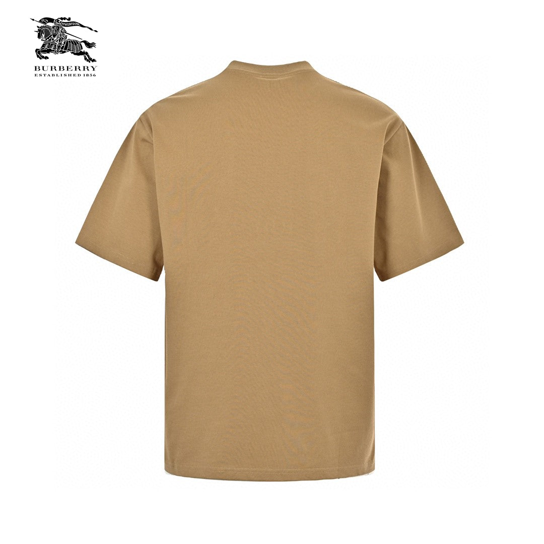 Burberry T Shirt Tan with Graphic Design Prime Reps