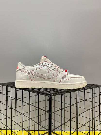 Nike Air Jordan 1 Low – White / University Red
