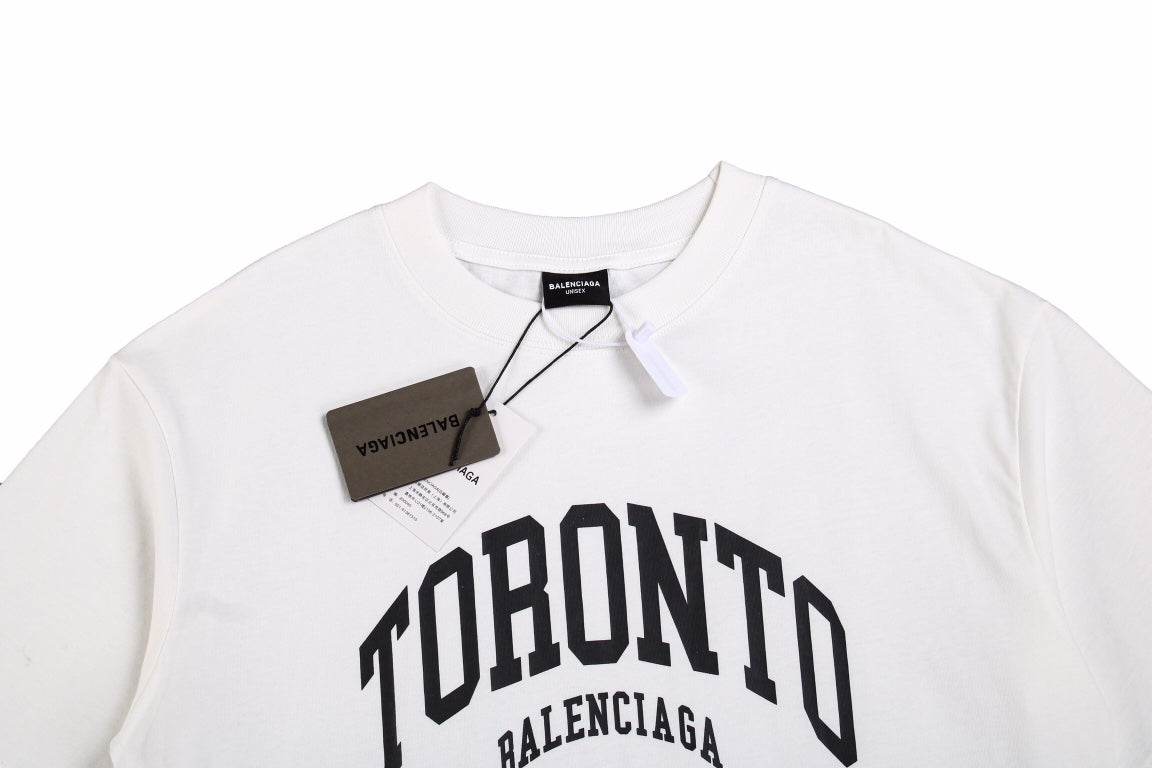 Ba*len*cia*ga toronto t-shirt with front logo