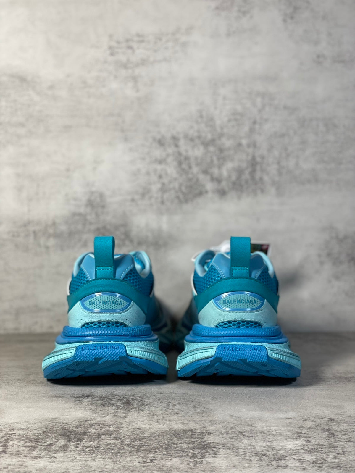 Balenciaga 3XL Sneaker in Ripple Blue: Aquatic Monument