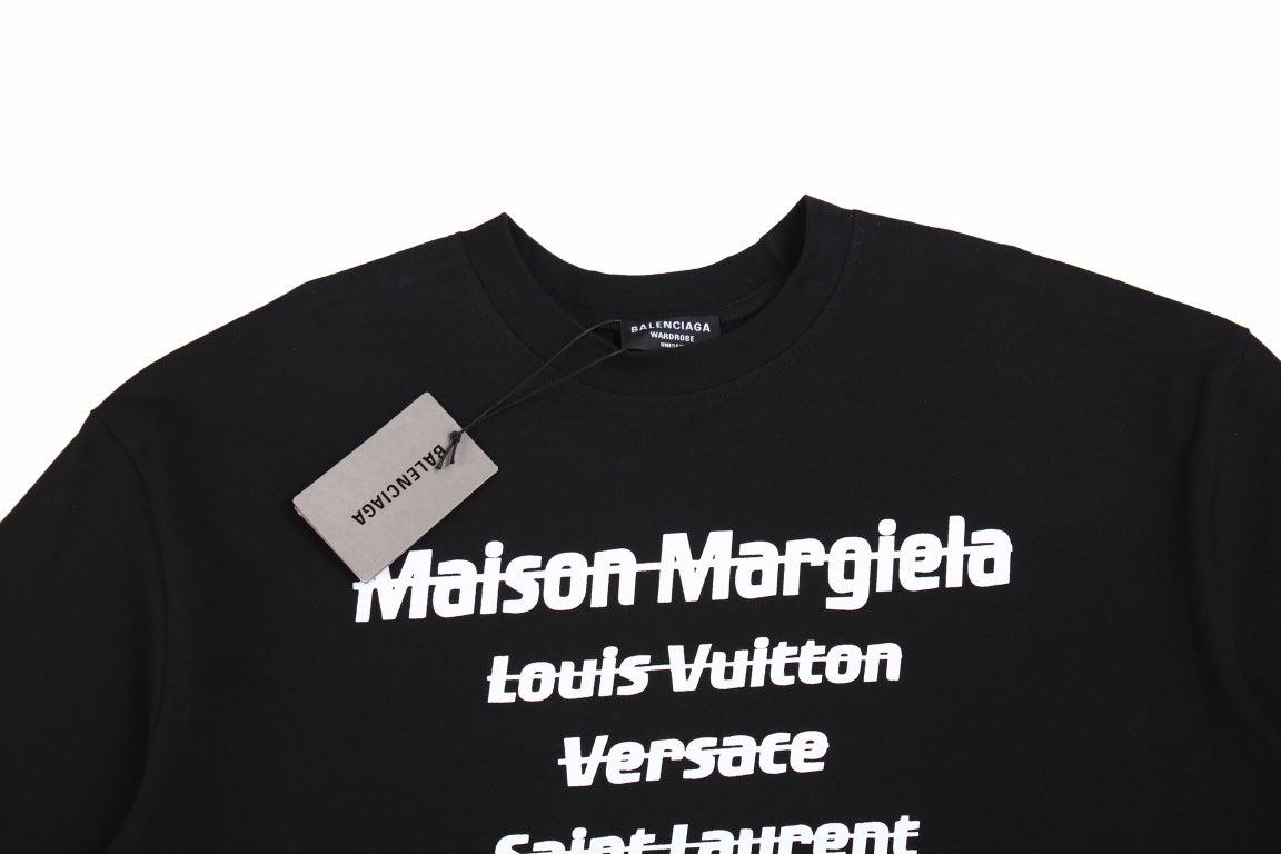 Balenciaga Designer Names T-Shirt