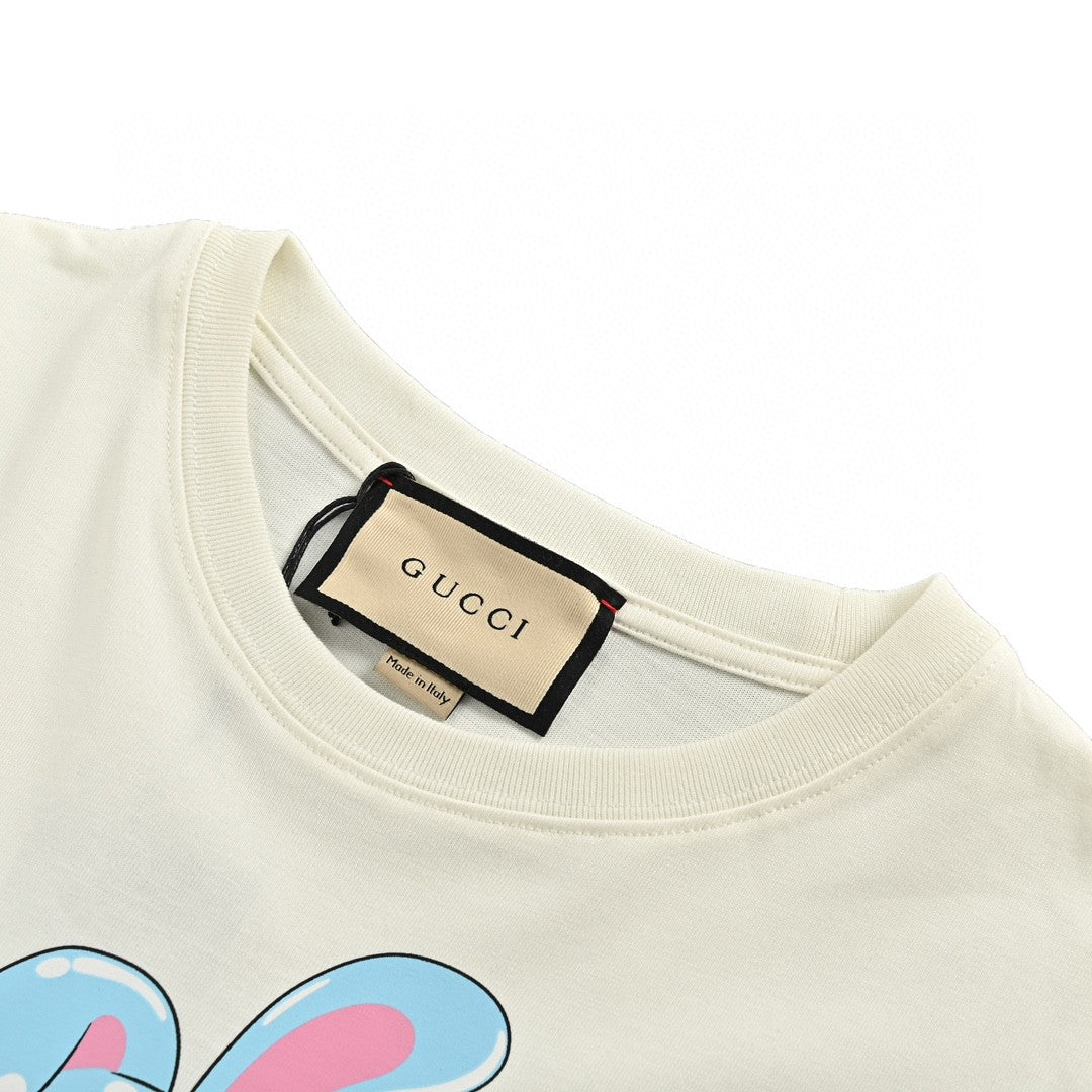 G*u*i bunny graphic t-shirt