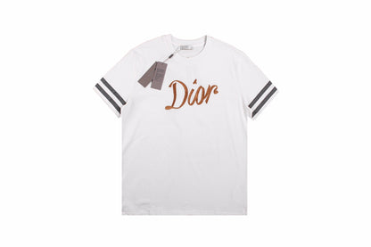 Dior Script Logo T-Shirt (White)