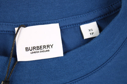 Burberry T-shirt with Gothic Logo (Blue)