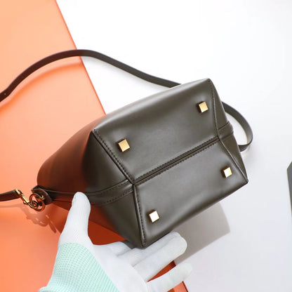 Saint Laurent Dark Green Lambskin Bag