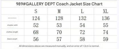 GALLERY DEPT. MONTECITO FRENCH LOGO JACKET