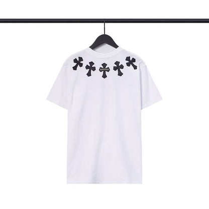 Chrome Hearts Classic Crewneck T-Shirt in White/Black