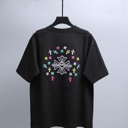 Chrome Hearts Classic Crewneck T-Shirt in Black Multicolor