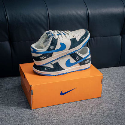 Nike Dunk Low “White/Blue” – Crisp Court Heritage