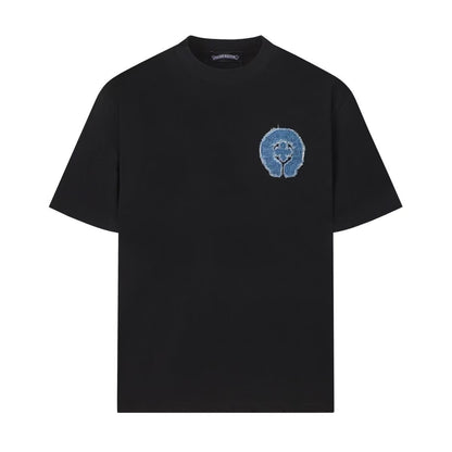 Chrome Hearts Classic Crewneck T-Shirt in Black/Blue