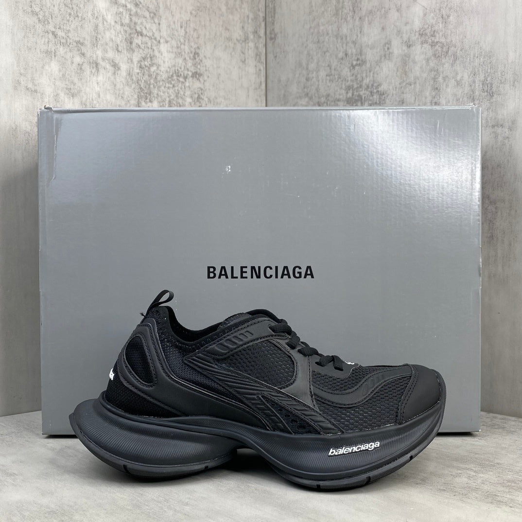 Balenciaga Sneaker in Black: Monolithic Edge