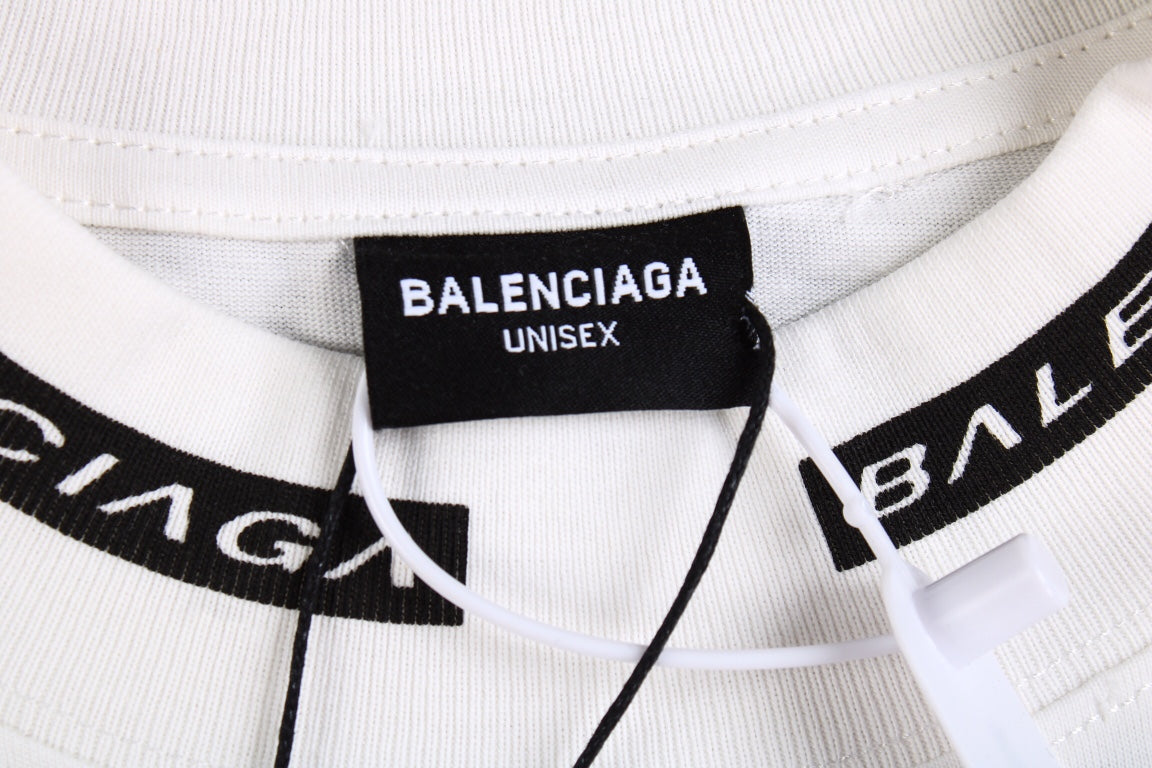 Balenciaga Logo Graphic T-Shirt