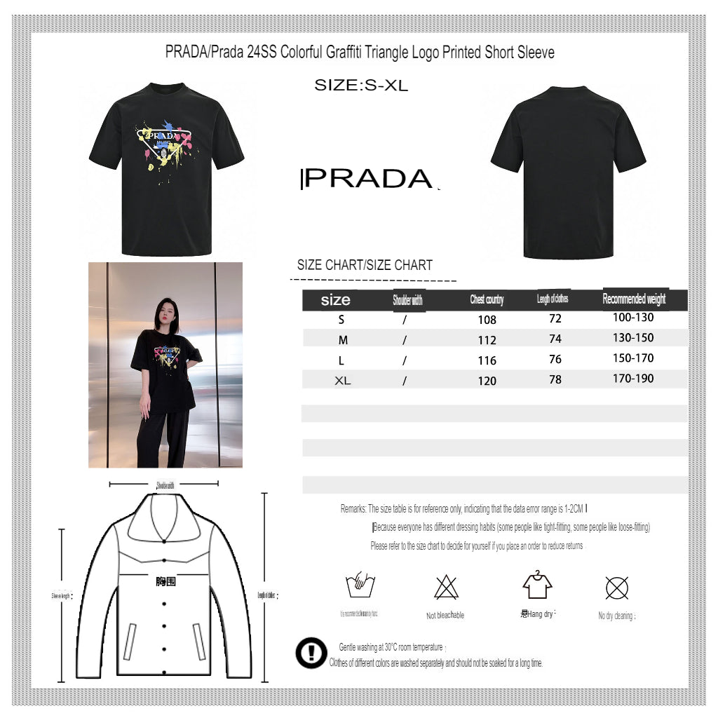 Pra*a t-shirt - paint splatter logo