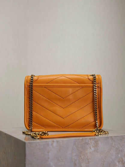 Saint Laurent Sunflower Yellow Lambskin Bag