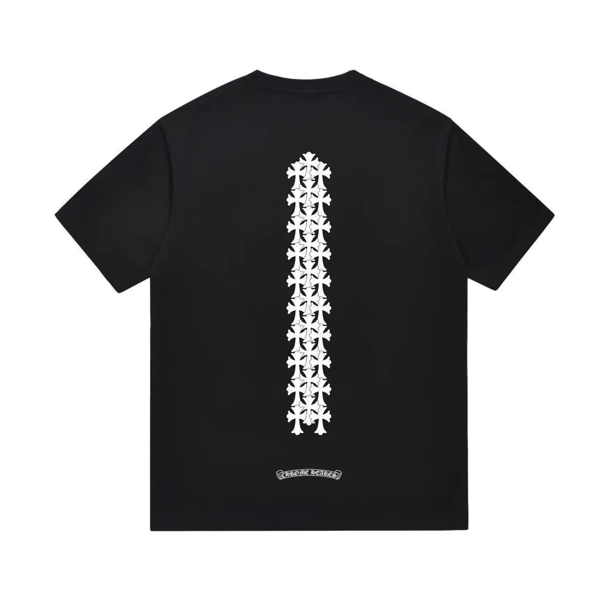 Chrome Hearts Classic Crewneck T-Shirt in Black/White