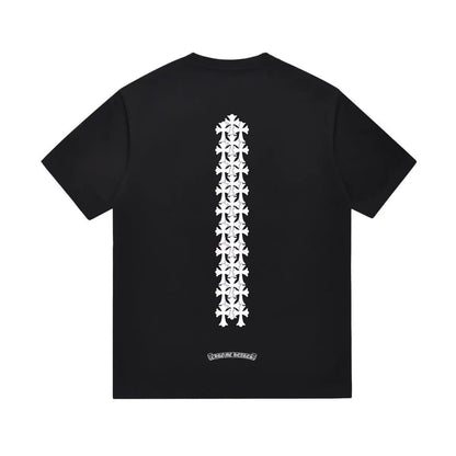 Chrome Hearts Classic Crewneck T-Shirt in Black/White