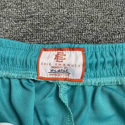 ERIC EMANUEL EE BASIC SHORTS TEAL/PURPLE