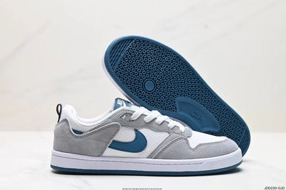 Alleyoop in Blue/Grey/White: Aerial Gradient