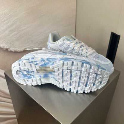 Nike P-6000 "White/Light Blue" – Clean Retro Runner