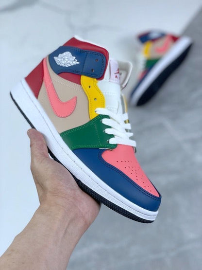 Air Jordan 1 Mid "Patchwork"