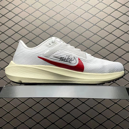 Nike Zoom Pegasus in White/Red: Ignition Ascent