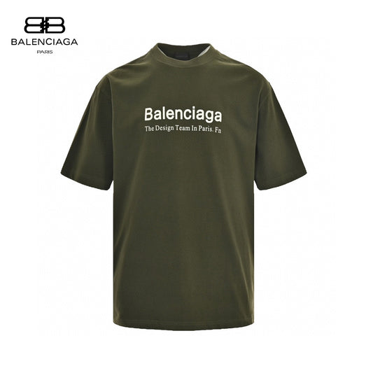 Balenciaga Design Team T-Shirt (Olive Green)