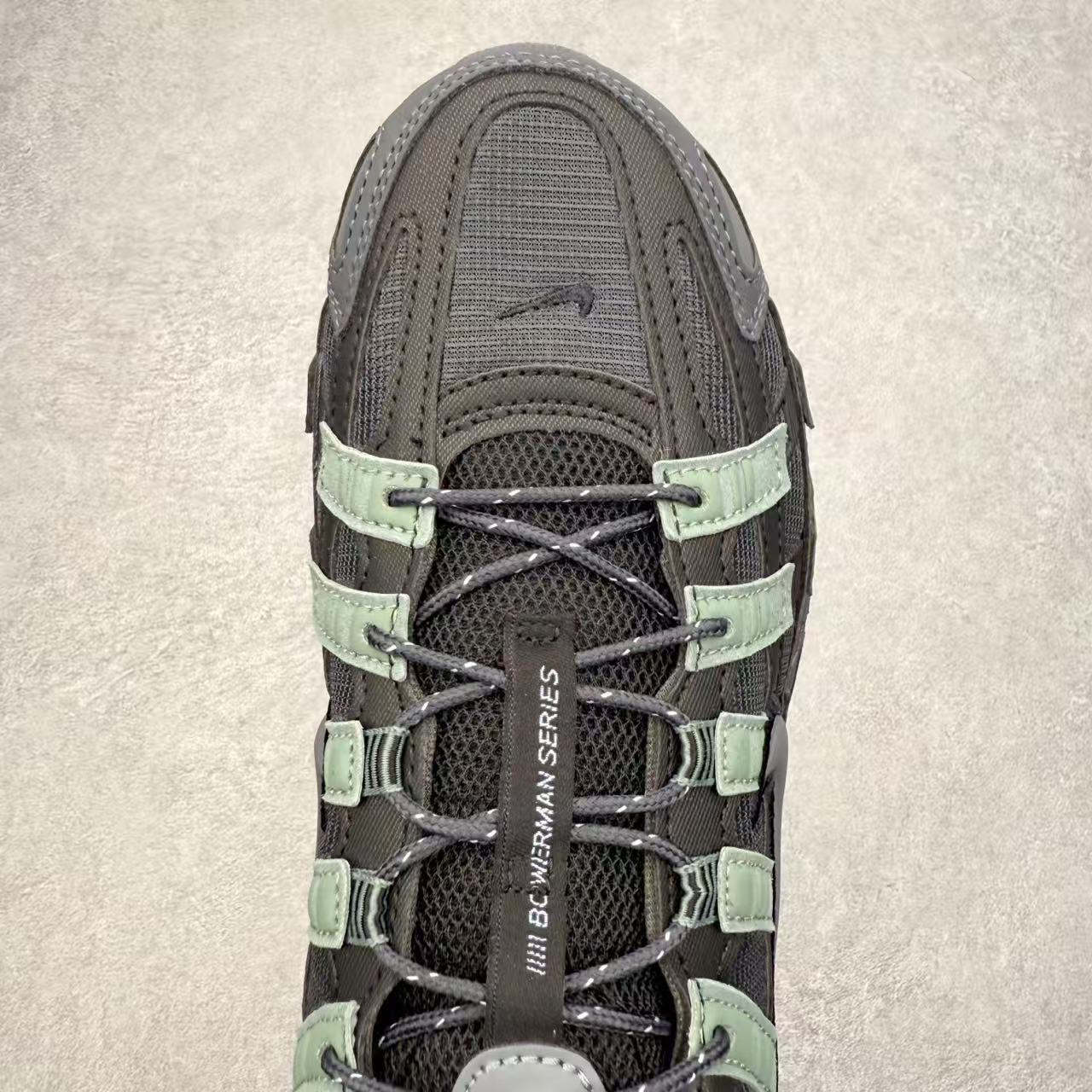 Nike in Black/Green: Nocturnal Foliage