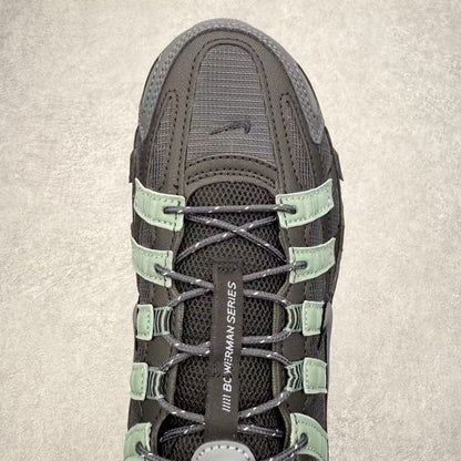 Nike in Black/Green: Nocturnal Foliage
