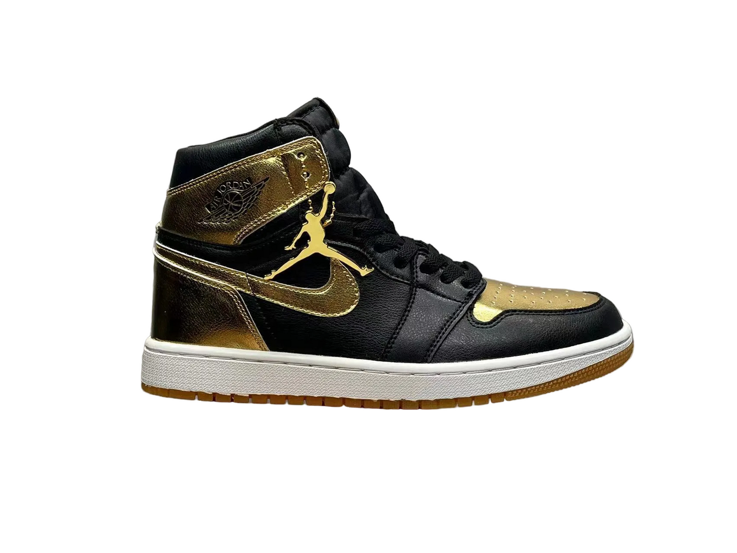 Air Jordan 1 Mid "Black/University Gold"