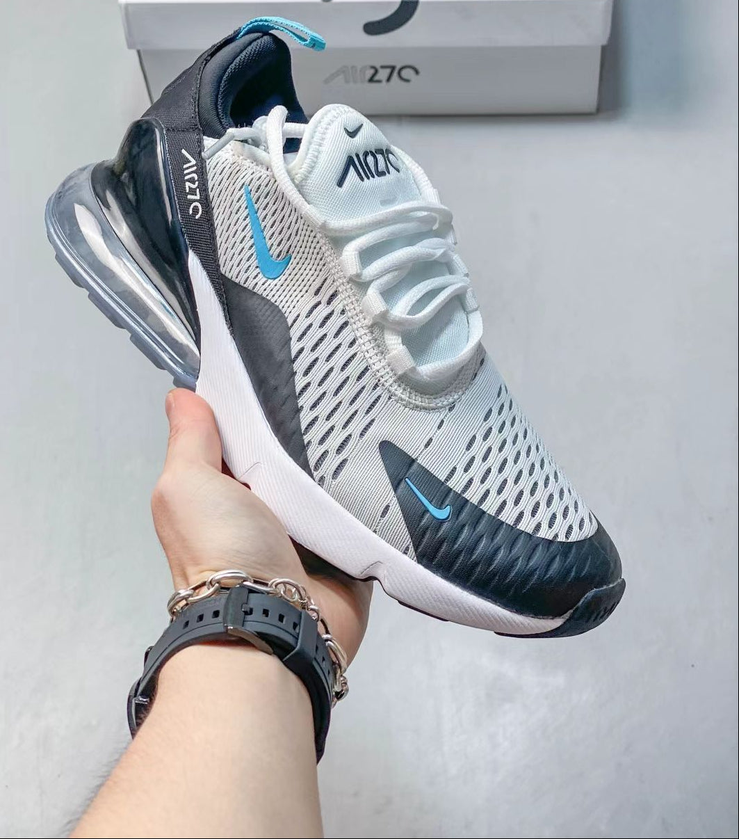 Nike Air Max 270 "Black/White" – Iconic Comfort, Monochrome Style