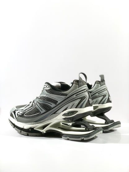 Balenciaga Grey Retro Spring Sneaker: Industrial Memory