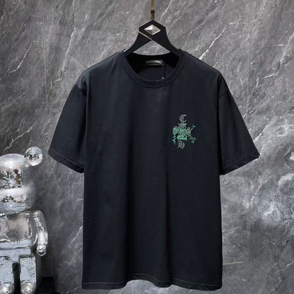 Chrome Hearts Classic Crewneck T-Shirt in Black/Green