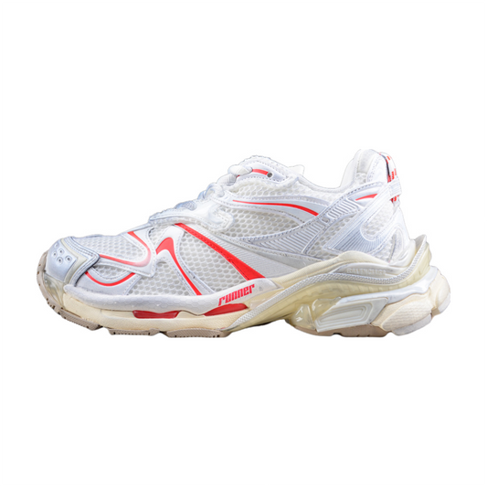 BALENCIAGA RUNNER x WHITE BEIGE RED - Prime Reps