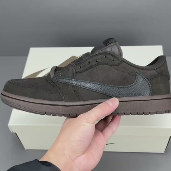 JORDAN 1 RETRO LOW OG SP x TRAVIS SCOTT VELVET BROWN - Prime Reps