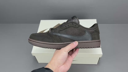 JORDAN 1 RETRO LOW OG SP x TRAVIS SCOTT VELVET BROWN - Prime Reps